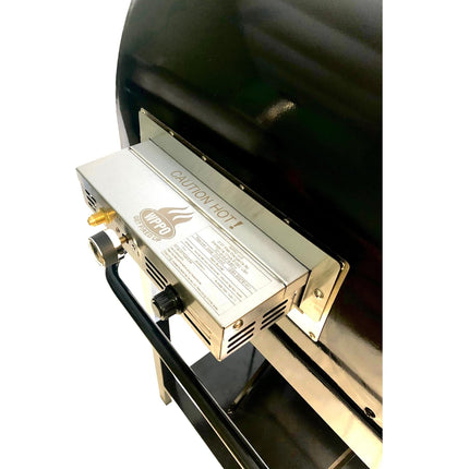 Dual Fuel Pizza Oven stainless steel interior