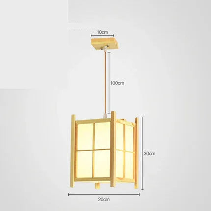 Tatami Tea Room Chandelier | Japanese Style Light - Phoenix Fire Art Store