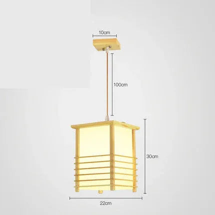 Tatami Tea Room Chandelier | Japanese Style Light - Phoenix Fire Art Store