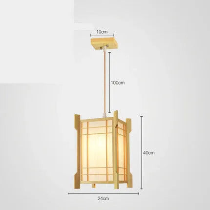 Tatami Tea Room Chandelier | Japanese Style Light - Phoenix Fire Art Store