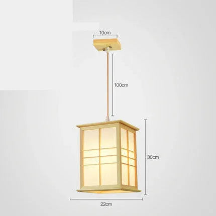 Tatami Tea Room Chandelier | Japanese Style Light - Phoenix Fire Art Store