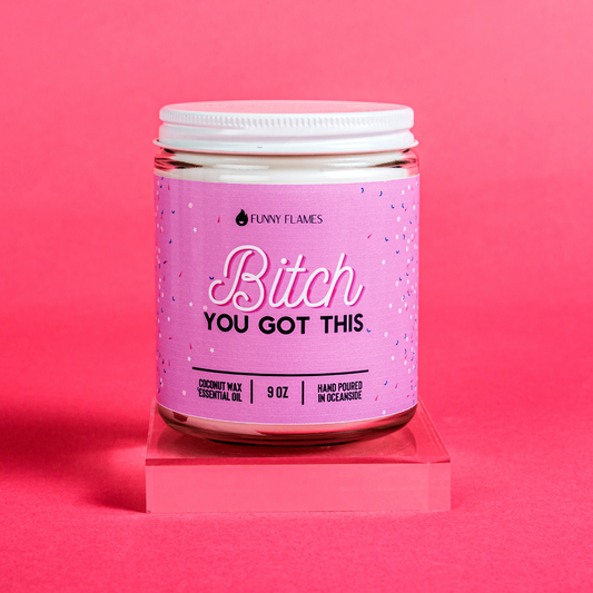 Motivational Candle - Empowering 9oz Soy Candle - Phoenix Fire Art Store