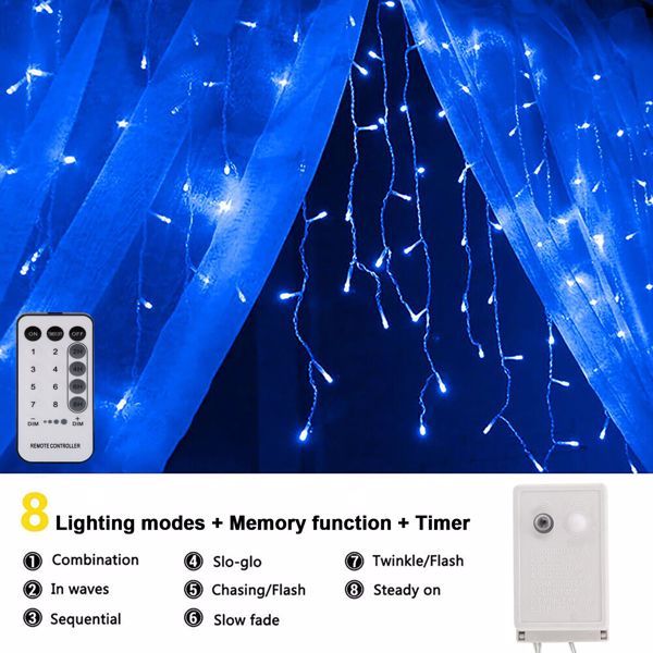 Ice Bar Light 96, US Standard Blue, Not Shipped On Weekends - Phoenix Fire Art Store