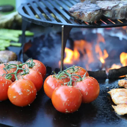 Grill Grate Riser For 20" Grills - Perfect for Larger Pans and Smoky Flavors - Phoenix Fire Art Store