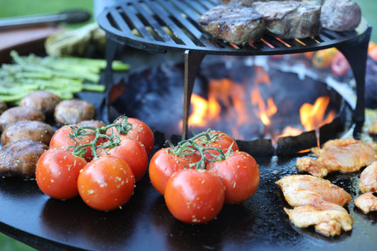 Grill Grate Riser For 30" Grills - Perfect for Larger Pans and Smoky Flavors - Phoenix Fire Art Store