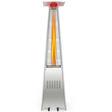 42000 BTU Pyramid Patio Heater with Wheels - Phoenix Fire Art Store