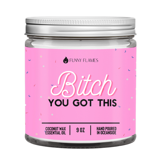 Motivational Candle - Empowering 9oz Soy Candle - Phoenix Fire Art Store
