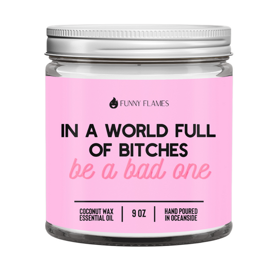 Empowerment Candle - Be Bold Motivational 9oz Candle - Phoenix Fire Art Store