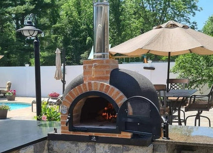 Traditional Wood Fired Brick Pizza Oven - Dymús ProForno