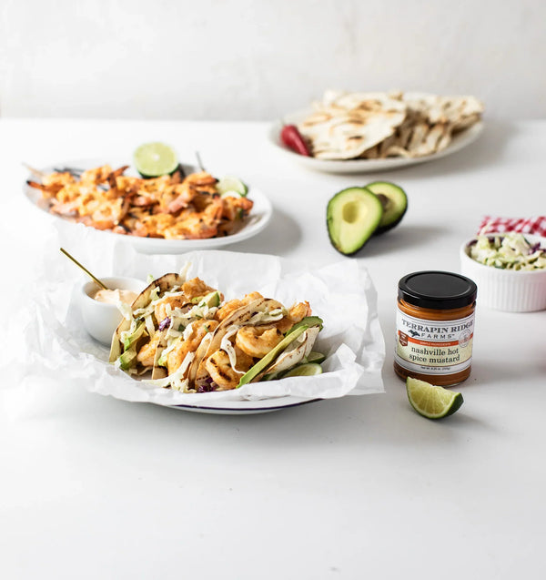 Terrapin Ridge Farms Nashville Hot Spice Mustard - Fiery Gourmet Condiment