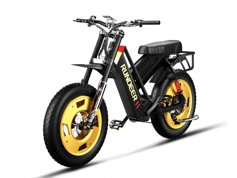 Rundeer Attack 11 Moped-Style Electric Bike - Your Neighbors Will Be Jealous (And Confused)