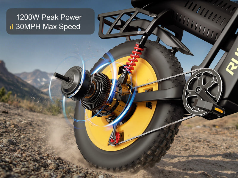 Rundeer Attack 11 Moped-Style Electric Bike - Your Neighbors Will Be Jealous (And Confused)