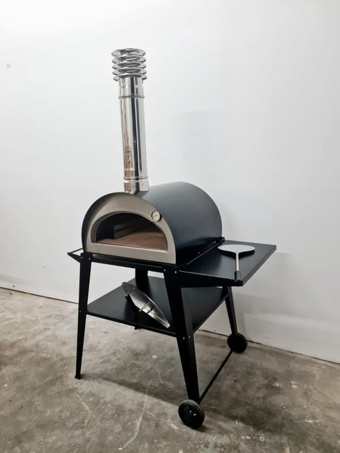 Portable Wood Fired Pizza Oven - Pizzi with Portable Cart ProForno