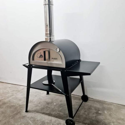 Portable Wood Fired Pizza Oven - Pizzi with Portable Cart ProForno