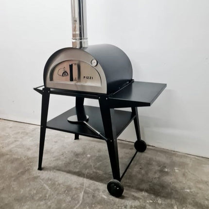 Portable Wood Fired Pizza Oven - Pizzi with Portable Cart ProForno