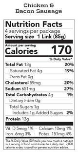 Bacon Sausage 5 Pack - Best Selling Flavors