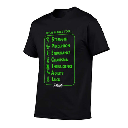 Fallout Gaming T-Shirt - SPECIAL Stats Design