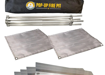 Portable Pop-Up Fire Pit - Go Anywhere Kit - Phoenix Fire Art Store