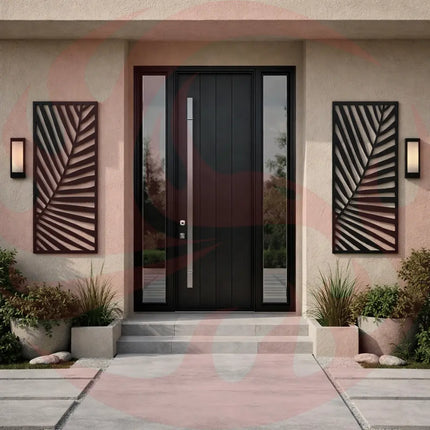 Laser-Cut Palm Panel - FREE SHIPPING MK Design Elements