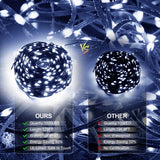 Christmas Rope Lights, 1000 LED 328Ft Outdoor Decorative String Strobe - Phoenix Fire Art Store
