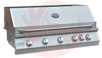 KoKoMo 40” Built-In Gas Grill with 5 Burners and Back Burner - Phoenix Fire Art Store