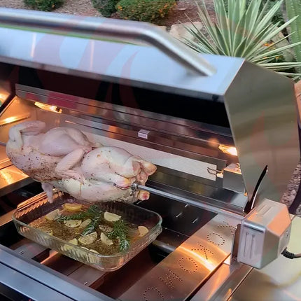 KoKoMo 32” Built-In Gas Grill with 4 Burners, Laser-Cut Grates & Back Burner - Phoenix Fire Art Store