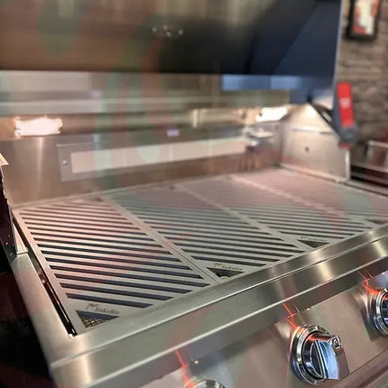 KoKoMo 32” Built-In Gas Grill with 4 Burners, Laser-Cut Grates & Back Burner - Phoenix Fire Art Store