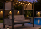 Swing with string light