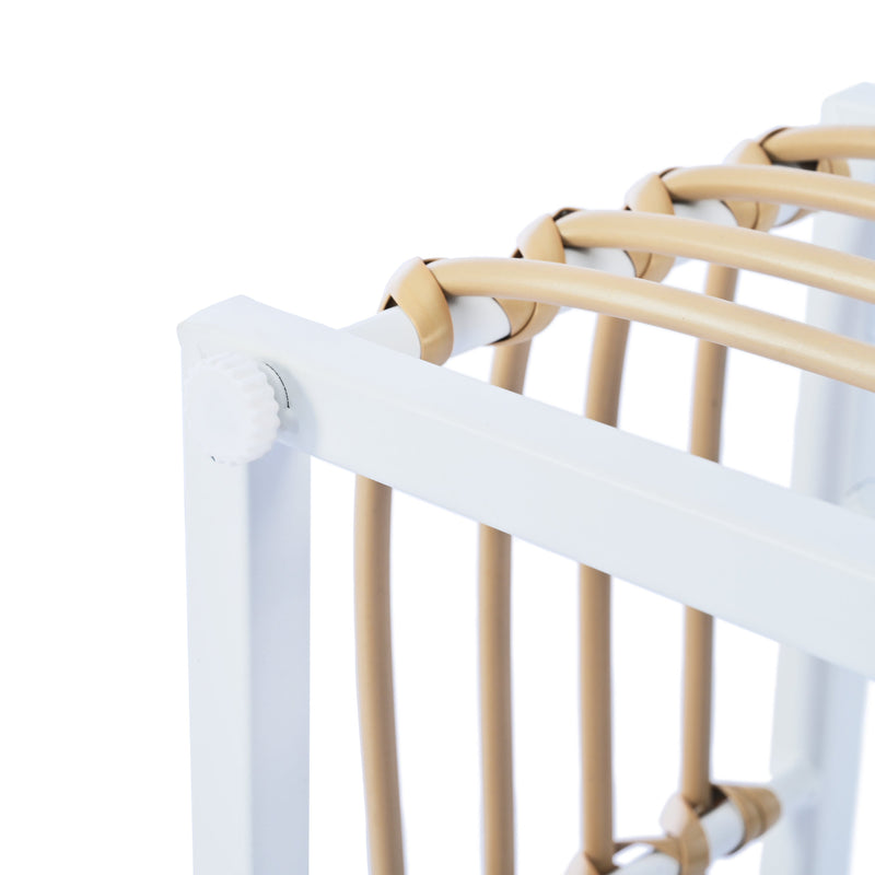 Modern Minimalist 7-Piece Metal Patio All-Weather Sectional Sofa Set - Phoenix Fire Art Store