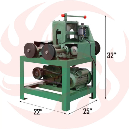 32-Inch Heavy-Duty Electric Industrial Square Pipe Tube Bender Machine W/ Die Set (SAK21576) SAKSBY WHOLESALE