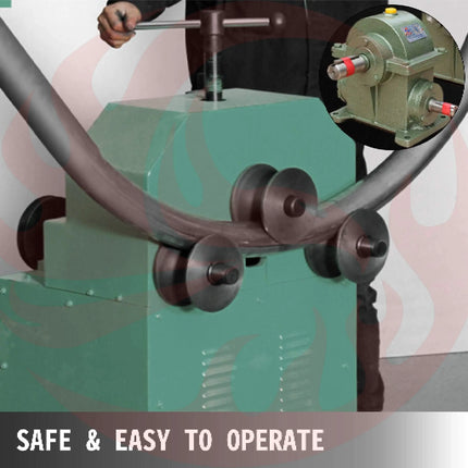 32-Inch Heavy-Duty Electric Industrial Square Pipe Tube Bender Machine W/ Die Set (SAK21576) SAKSBY WHOLESALE
