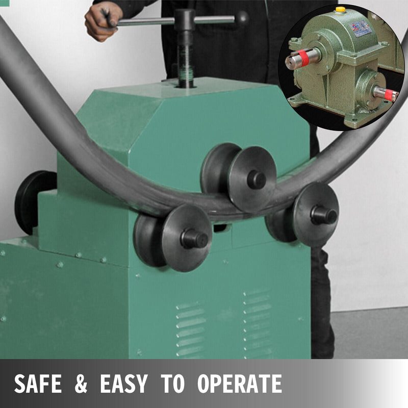 32-Inch Heavy-Duty Electric Industrial Square Pipe Tube Bender Machine W/ Die Set (SAK21576)