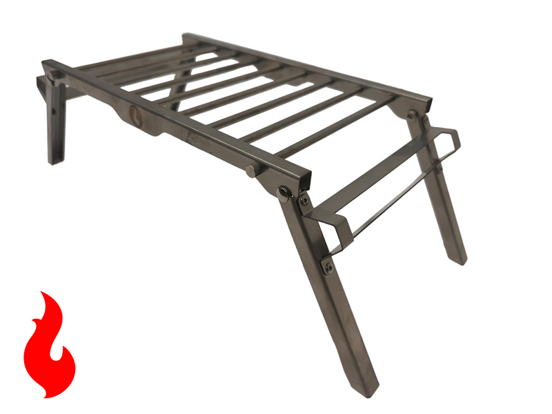 Over Under Grill Thingy: Stand and Grill In One! - Phoenix Fire Art Store
