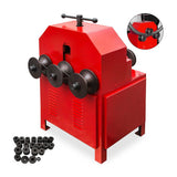 35" Heavy-Duty Electric Multi-Function Industrial Square Pipe Tube Bender Machine W/ Die Set (SAK16482)