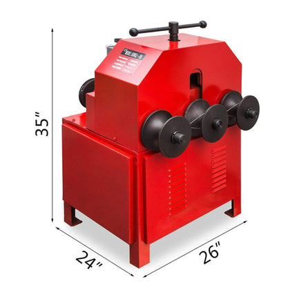 35" Heavy-Duty Electric Multi-Function Industrial Square Pipe Tube Bender Machine W/ Die Set (SAK16482) SAKSBY WHOLESALE