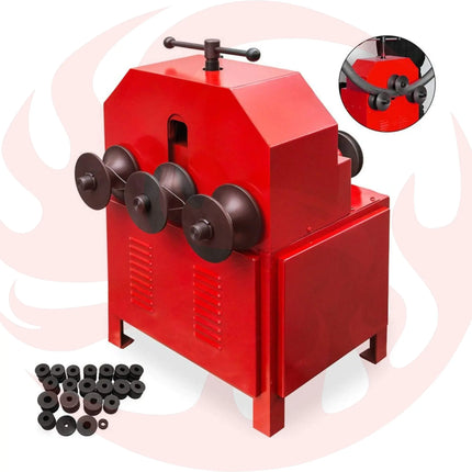 35" Heavy-Duty Electric Multi-Function Industrial Square Pipe Tube Bender Machine W/ Die Set (SAK16482) SAKSBY WHOLESALE