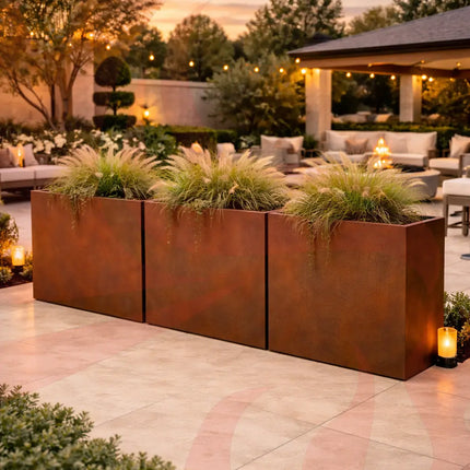 Corten Steel Edge Planters - FREE SHIPPING! MK Design Elements