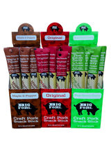 Craft Pork Snack Stick Collection (60 Sticks Total)
