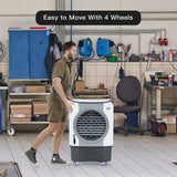 4-In-1 Portable Indoor Outdoor Evaporative Air Cooling Fan, 9740 CFM (91025436)