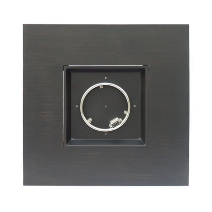 Alora 40-Inch 50K BTU Modern Outdoor Square Iron Backyard Patio Fire Pit (SAK31635)