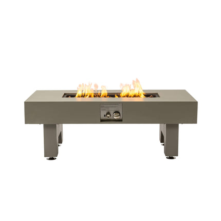 Alora 42" Propane Fire Pit Table - 50,000 BTU Backyard Bonfire Beast