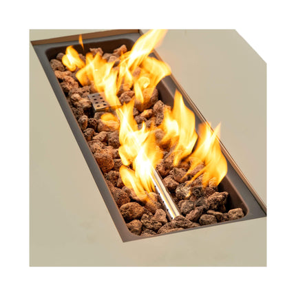 Alora 42" Propane Fire Pit Table - 50,000 BTU Backyard Bonfire Beast