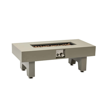 Alora 42" Propane Fire Pit Table - 50,000 BTU Backyard Bonfire Beast