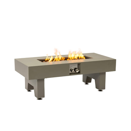 Alora 42" Propane Fire Pit Table - 50,000 BTU Backyard Bonfire Beast