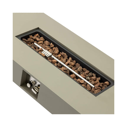 Alora 42" Propane Fire Pit Table - 50,000 BTU Backyard Bonfire Beast