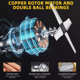 42" Heavy-Duty Metal Industrial Dual Speed Air Circulation Drum Fan (SAK85191)