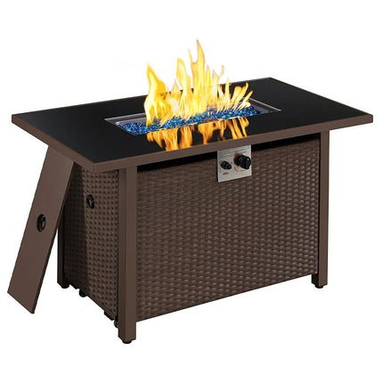 Alora 43" 50,000 BTU Outdoor Patio Propane Gas Fire Pit Table (91486067)