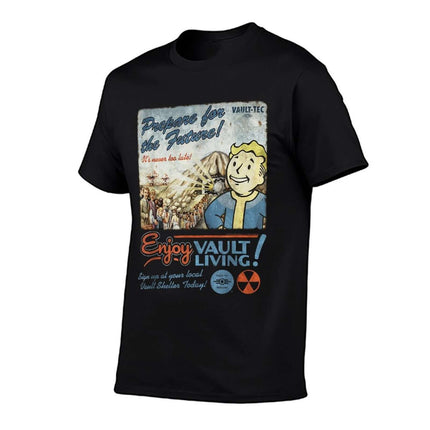Fallout Vault-Tec T-Shirt - Retro Gaming Apparel