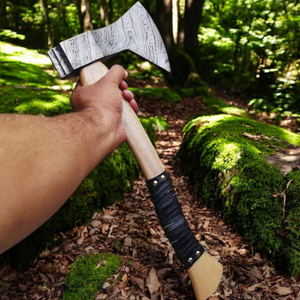 The "Viking's Wrath" - Custom Handmade Viking Ax