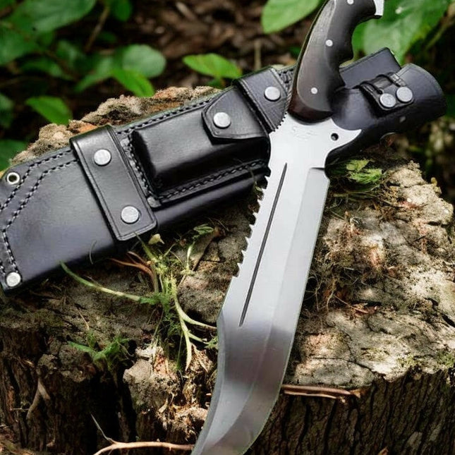 Legendary Bowie Knife – Custom Handmade 15" D2 Steel